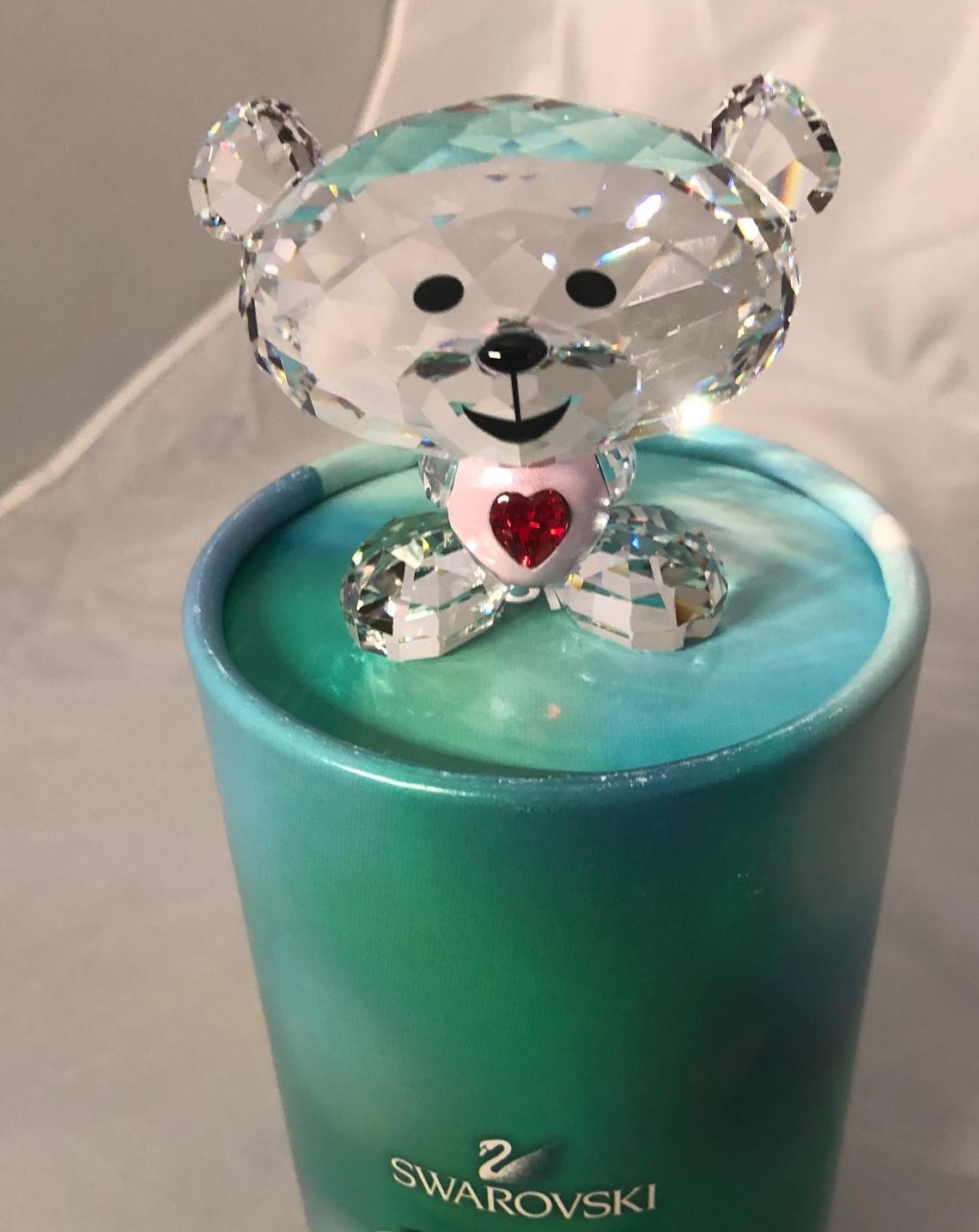 SWAROVSKI LOVLOTS BO BEAR – SO SWEET, #1140001, RETIRED, RARE, MINT IN BOX