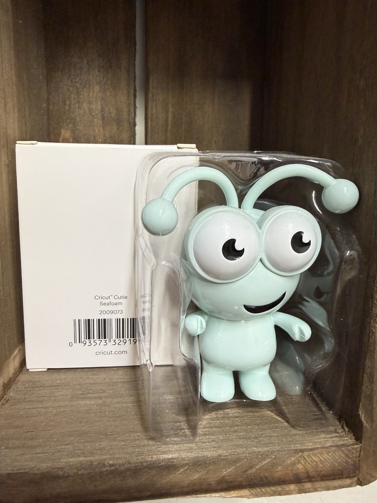 Cricut Cutie Seafoam Boxed Figurine Light Blue Plastic