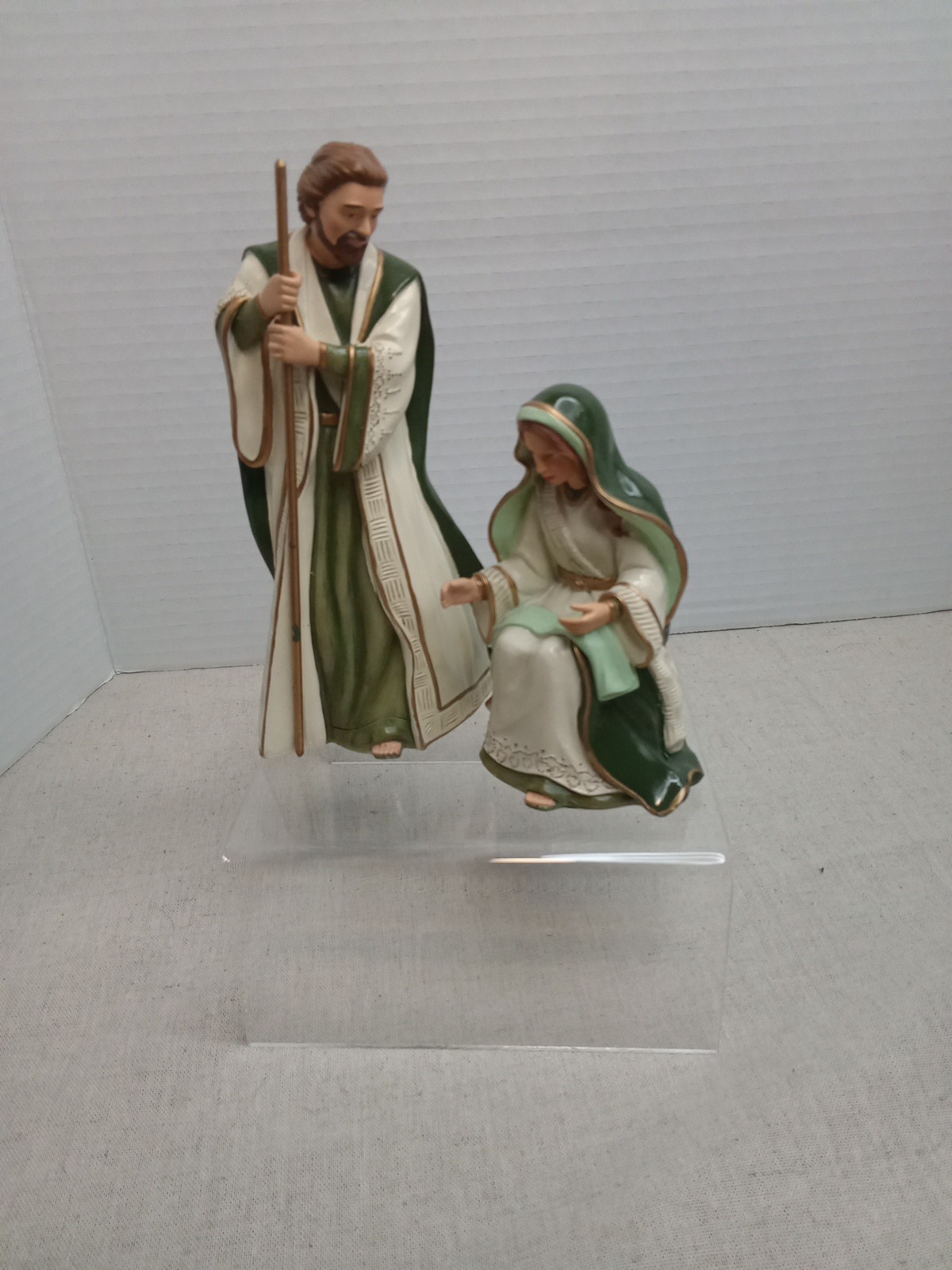 The Figures Mary And Joseph For Christians Statue/by Emerald Elegance