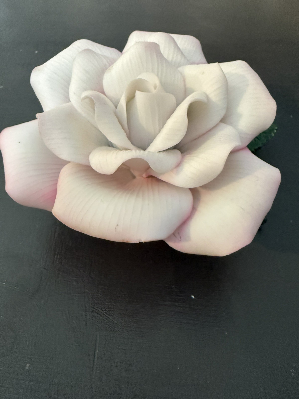 Sexy Rexy America’s Favorites Vintage Porcelain PalePink Rose Lifelike Realistic