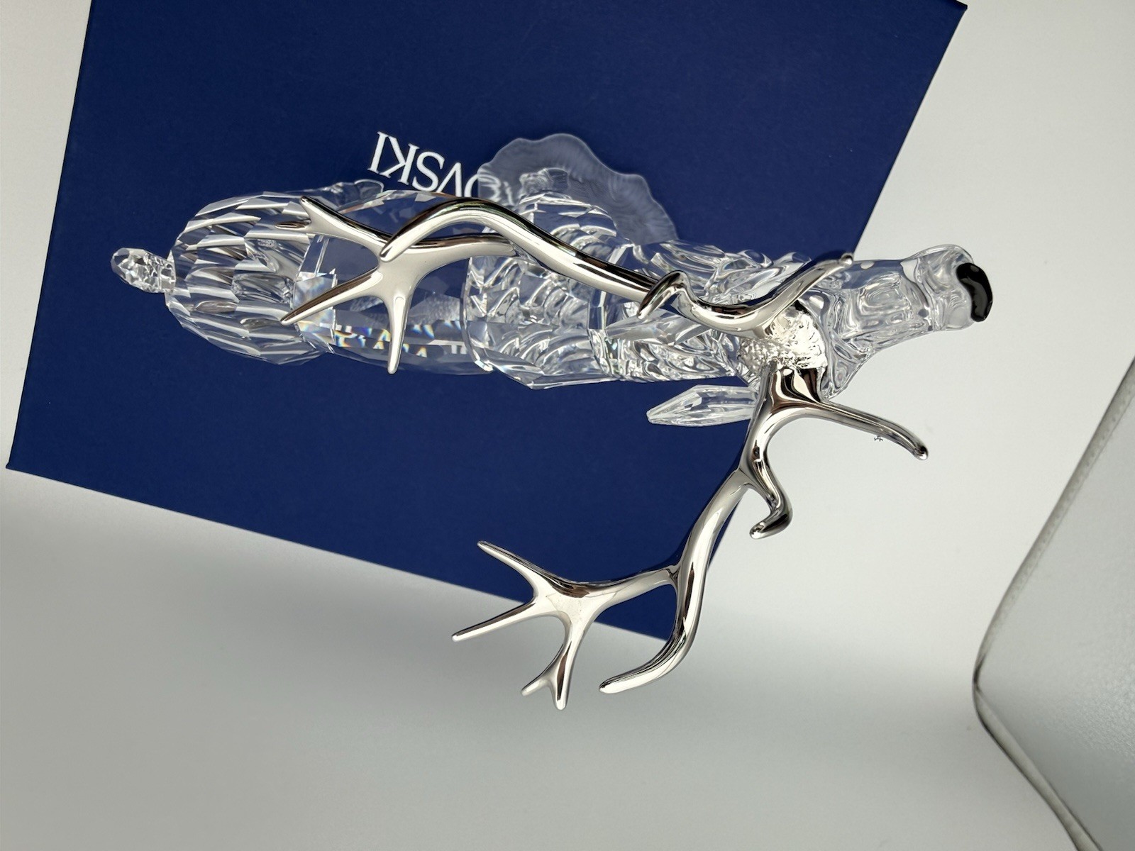 SWAROVSKI CRYSTAL STAG, #291431, RETIRED, WITH BOX- EXCELLENT CONDITION