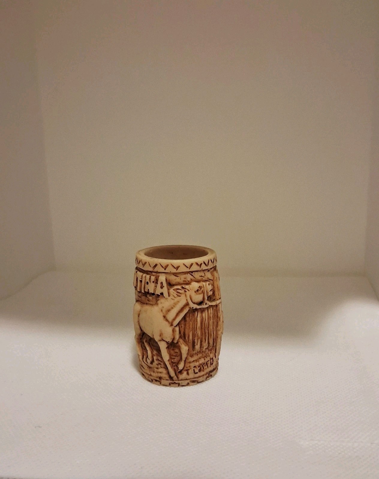 Argentina Artesain Resin Signed T. Carro