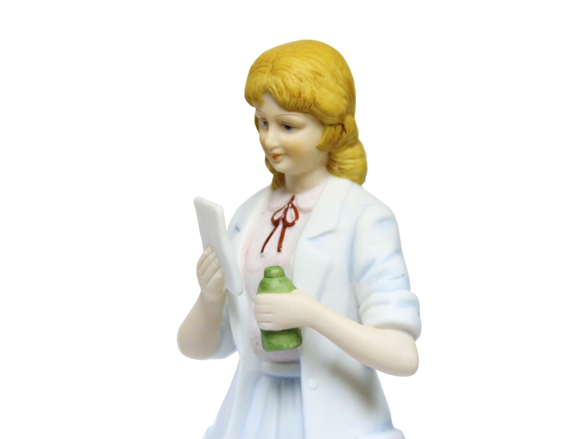 Female,Woman, Lady Pharmacist Figurine, Great for Graduation, Christmas