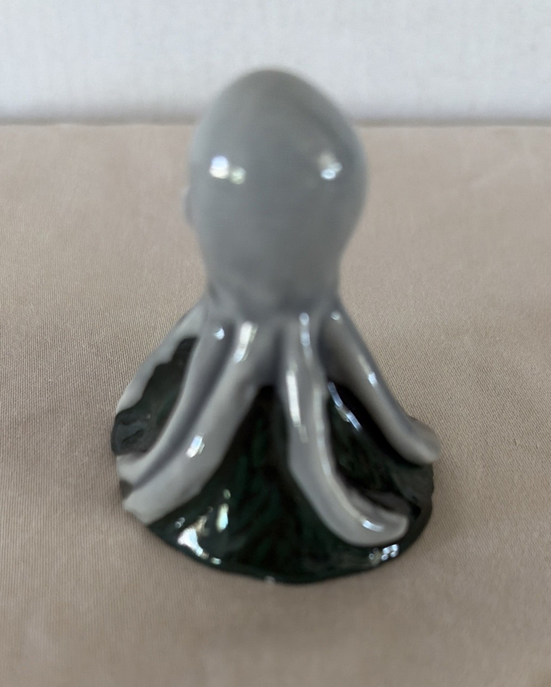 Vintage Wade Whimsies Lot Of Three Snowy Owl Octopus Sea Horse Mint Condition