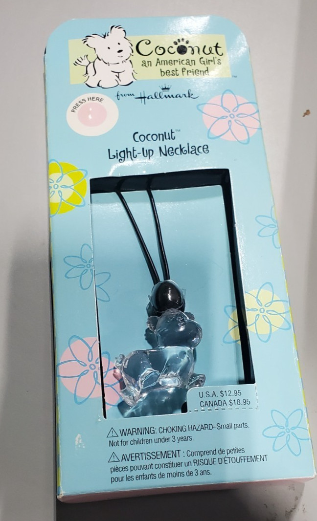 Hallmark American Girl’s Best Friend Coconut Watch, Bracelet & Neckace N Package