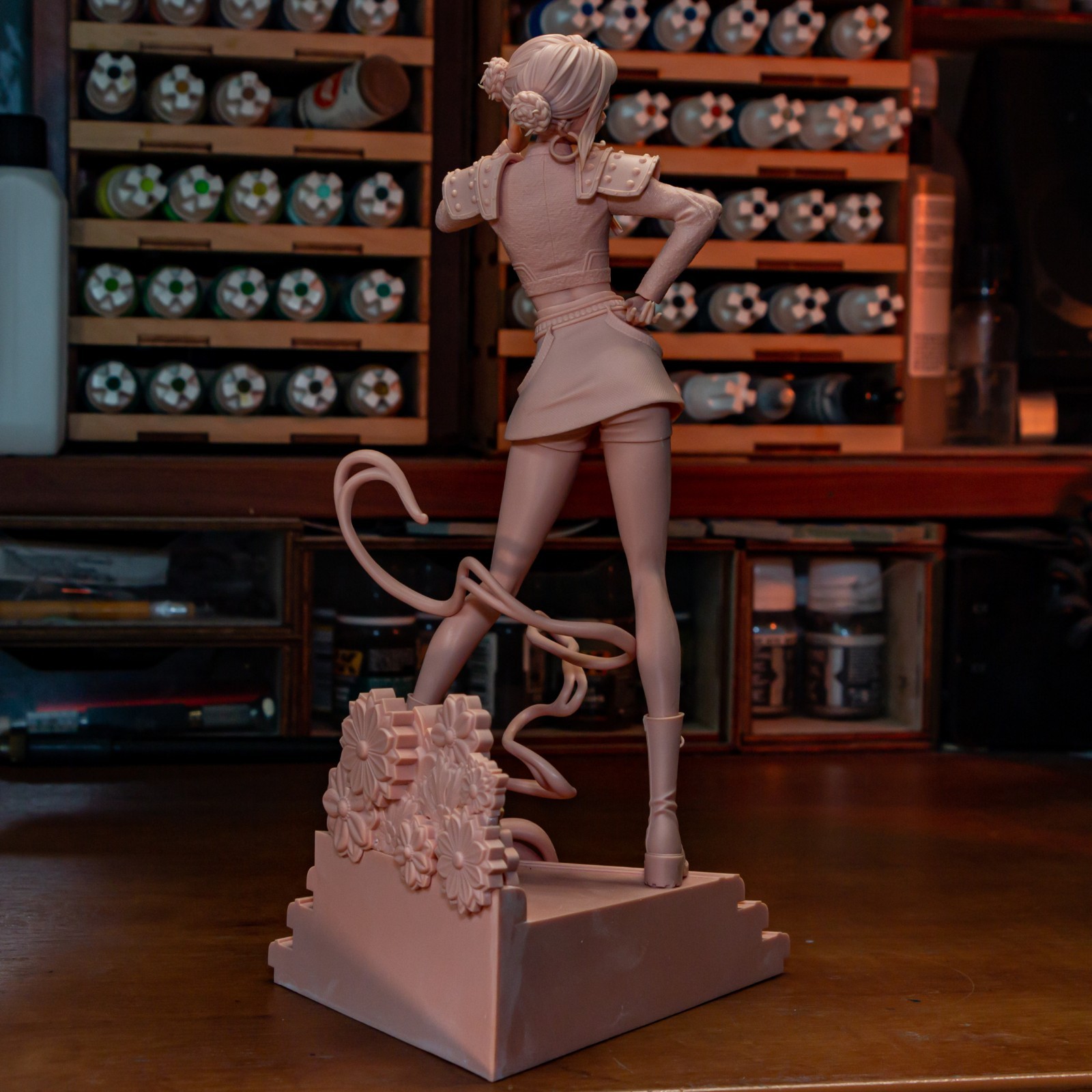 Zoey – K-Pop Demon Hunters 1/8 Scale Figure Statue 3D Print Model Kit Unpainted