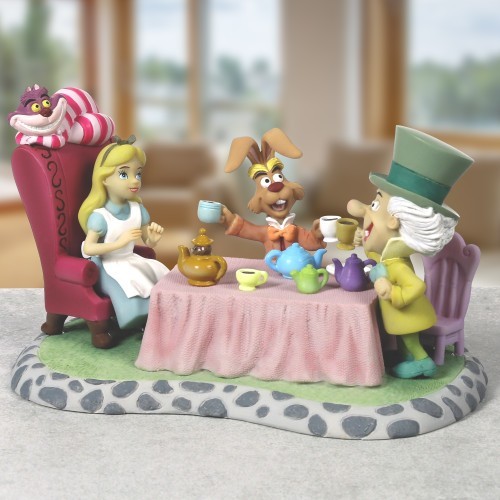 Precious Moments Disney ALICE In Wonderland Tea Party Mad About You 241704