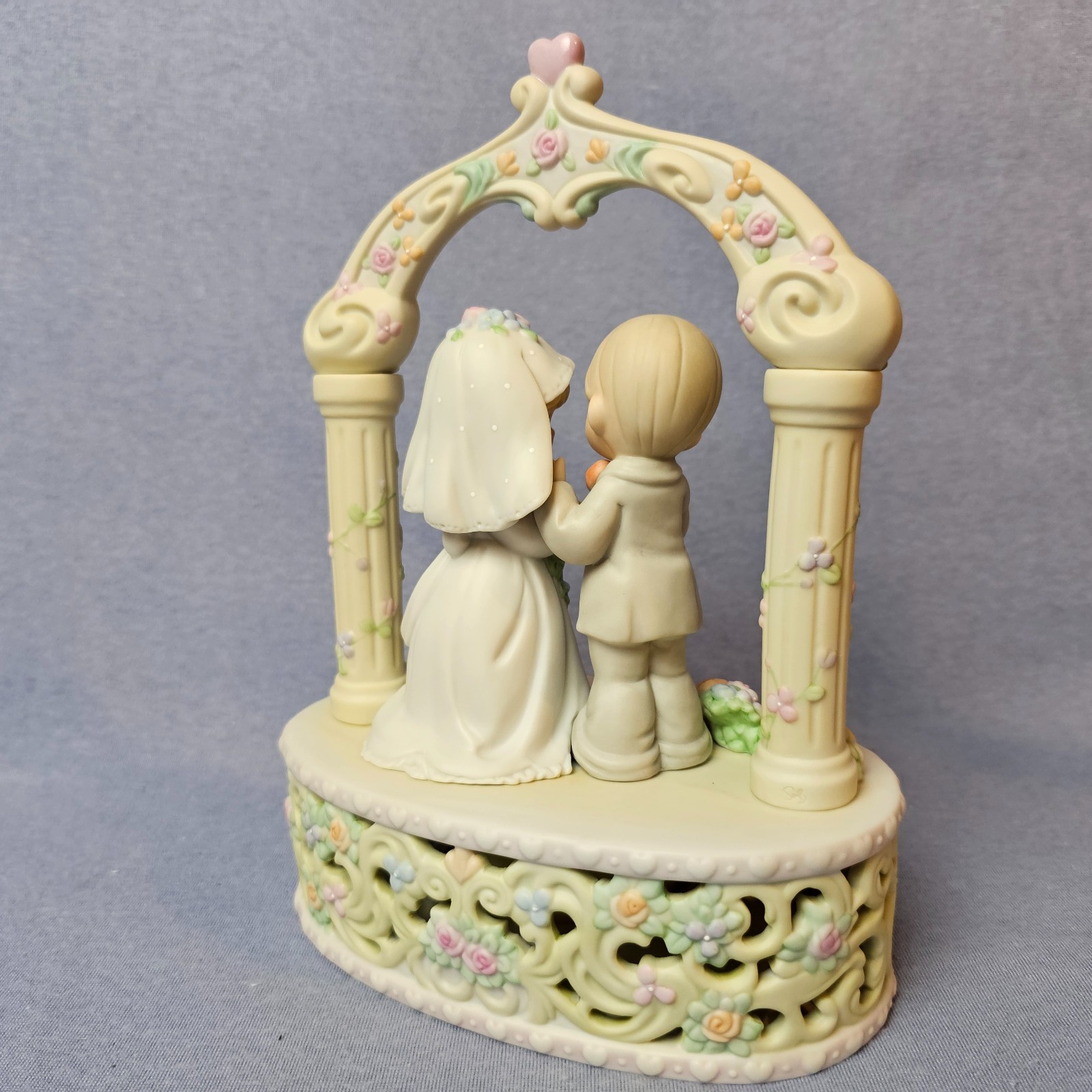 Precious Moments I Give You My Love Forever True Music Bride & Groom 876143 *SEE