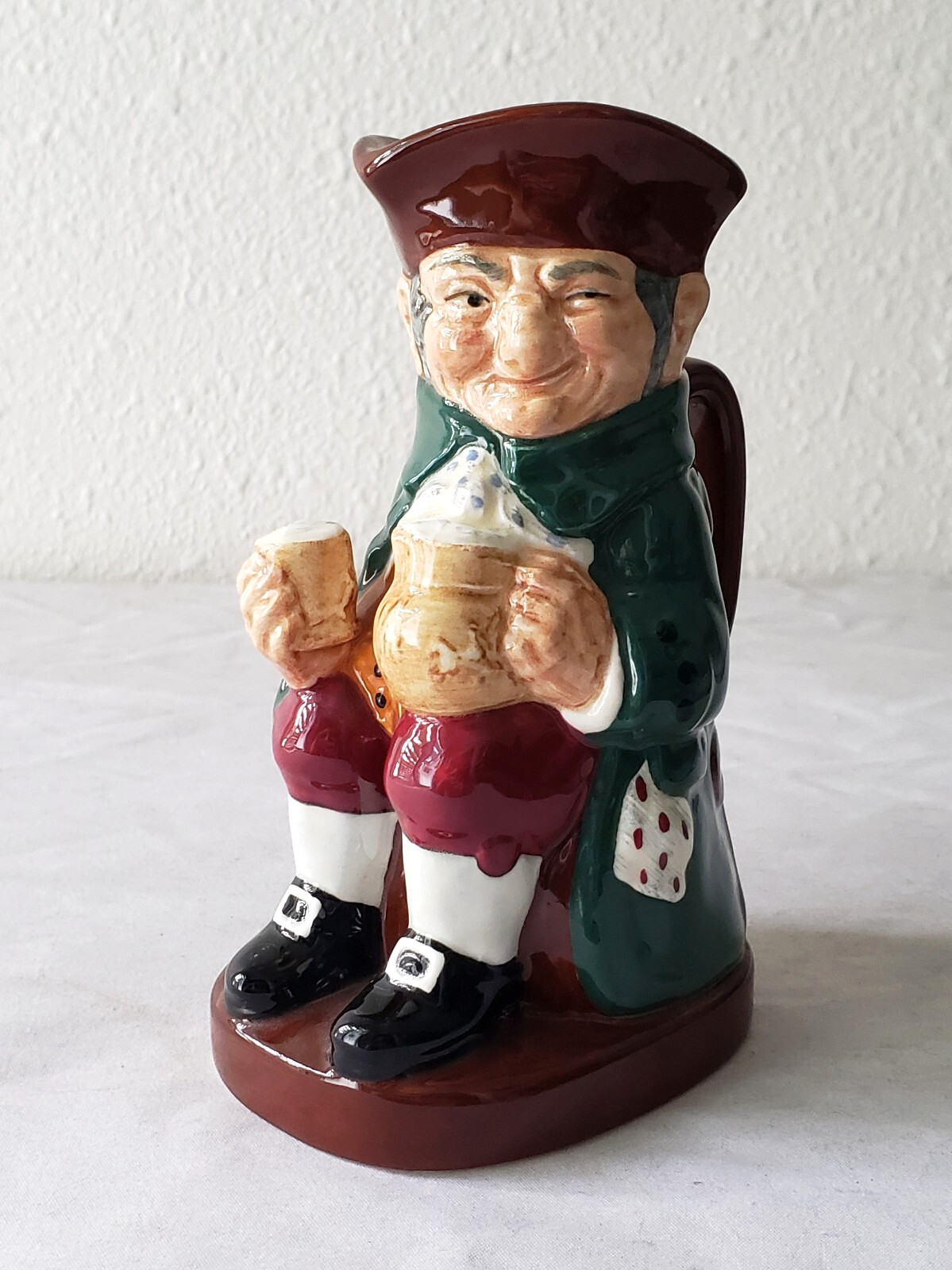 Vintage Royal Doulton “Old Charlie” 6 oz. Miniature Toby Jug
