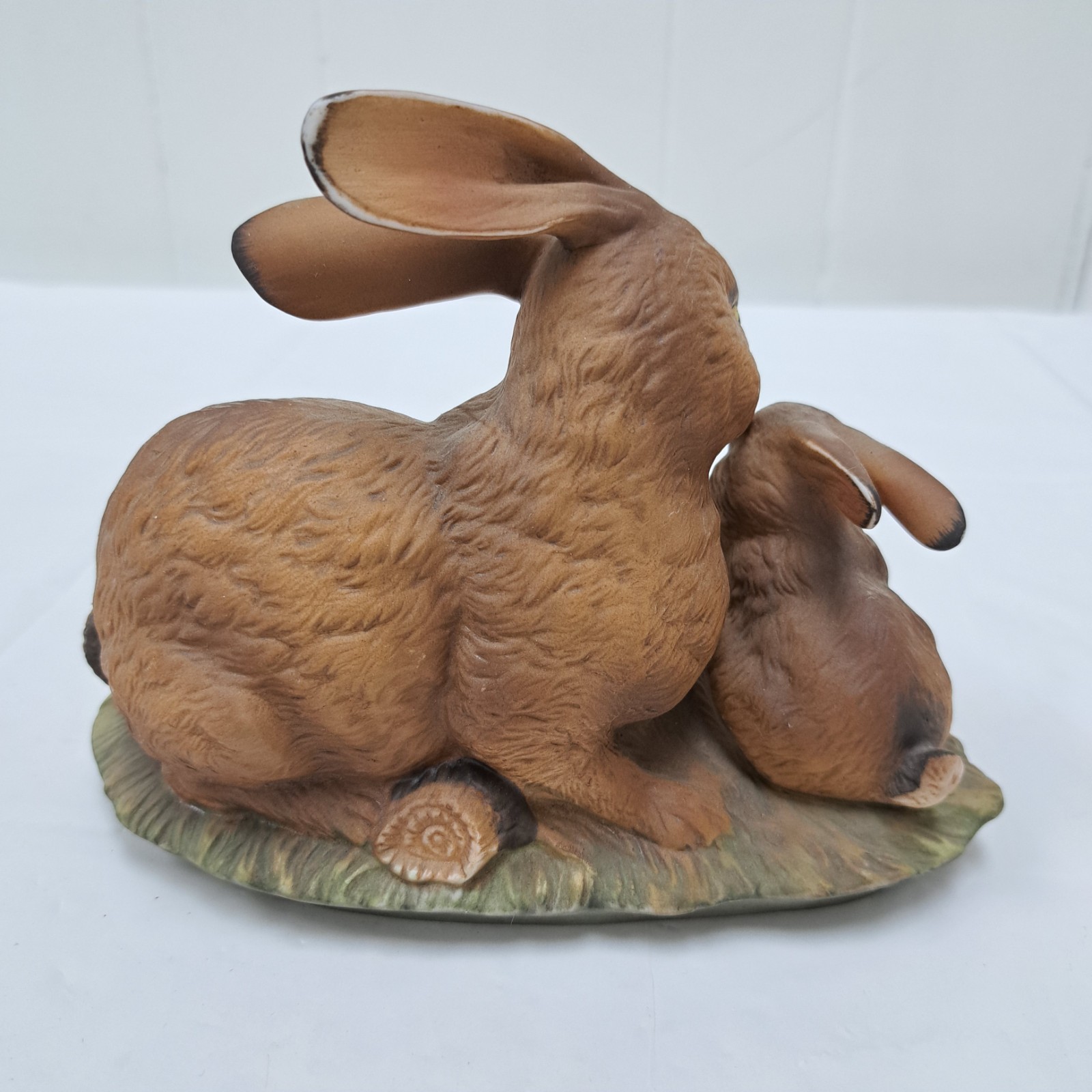 Vintage Masterpiece Porcelain By Homco Set Of Figures Seals Squirell Deer Bunny