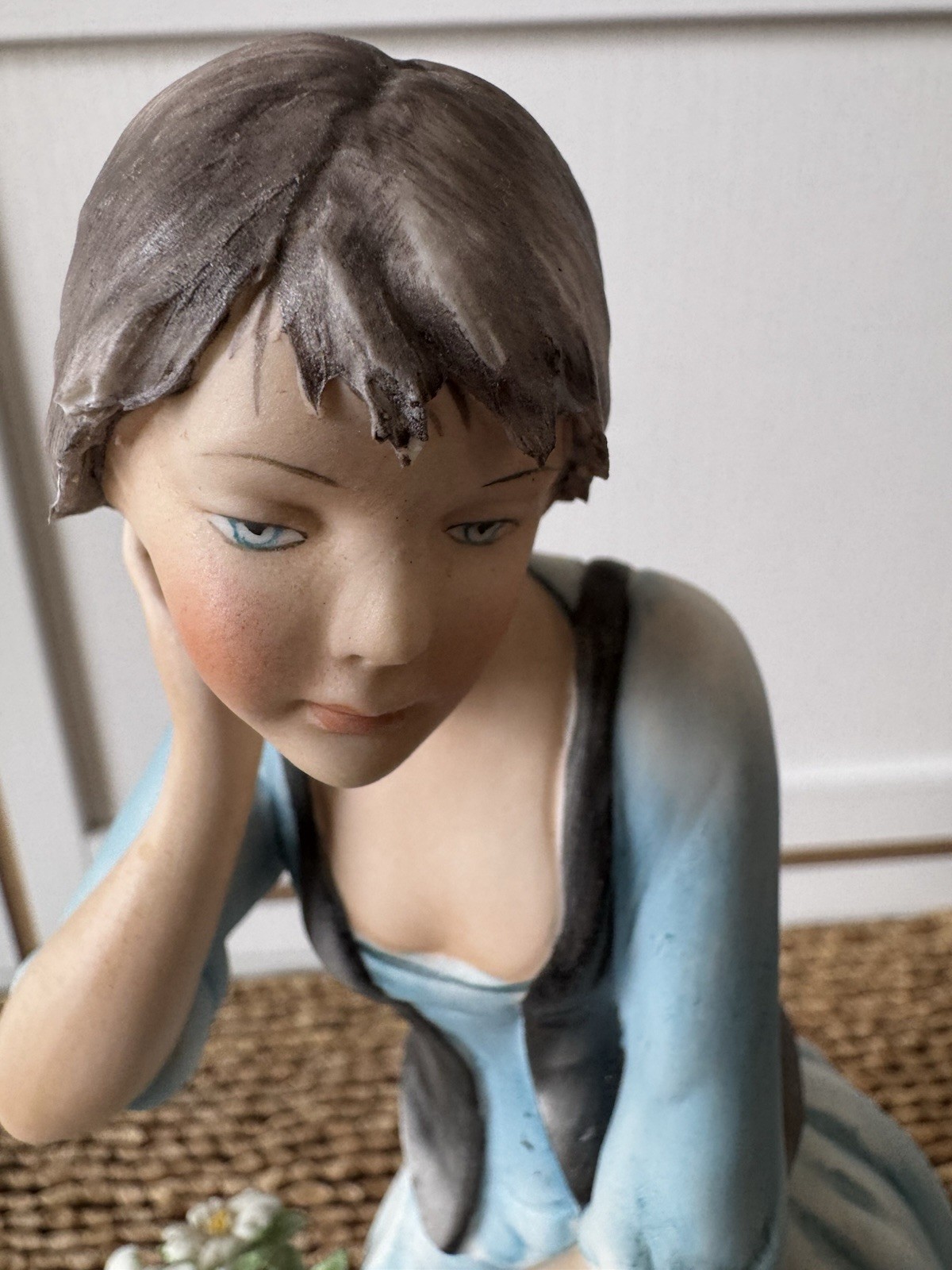 Capodimonte porcelain Handcrafted Figurine Created For Ethan Allen