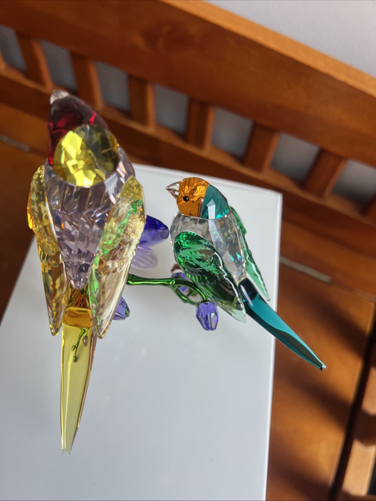 Swarovski 2024 Idyllia Gouldian Finches 5670031 Brand new in box.