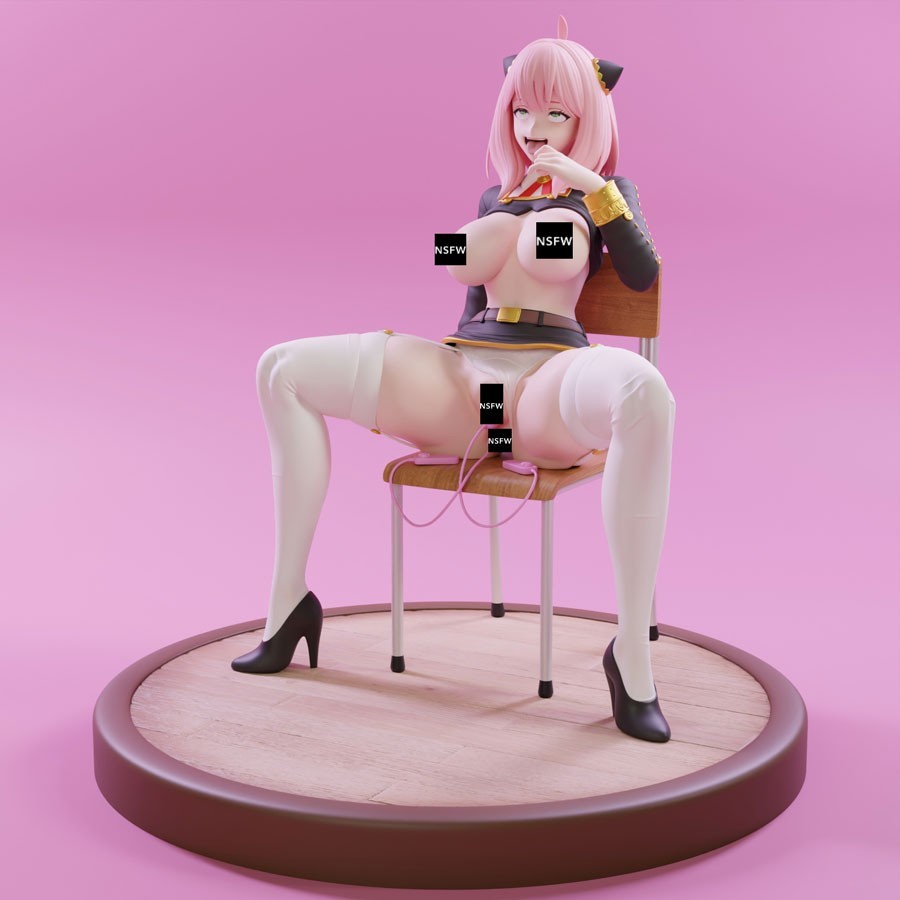 Kitno College Girl Anya NSFW Resin 5.25-21 cm Unassembled Model Kit