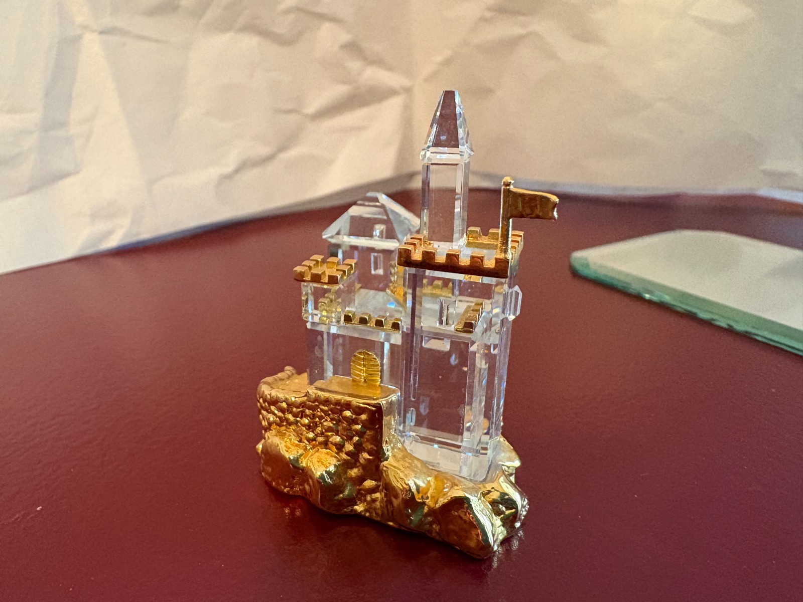 Swarovski Crystal Memories Journeys Figurine – Gold Castle 243449