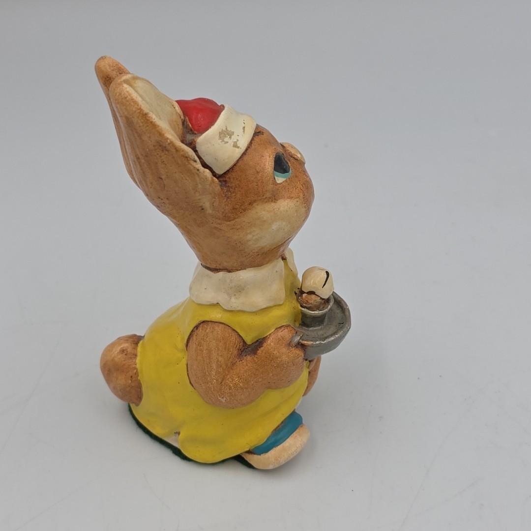 Nighttime Midge Rabbit Vtg Figurine Stoneware