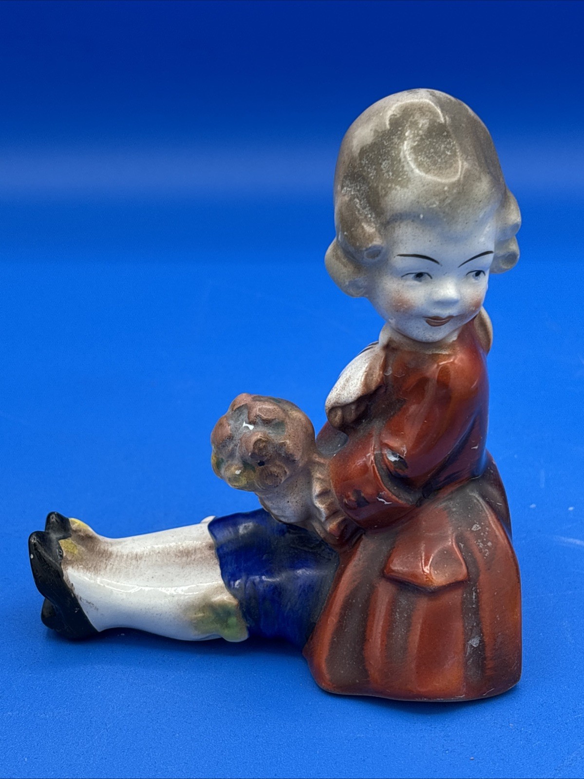 GOEBEL HUMMEL TMK-1 INCISED CROWN MARK XS 662/0 A BEETHOVEN SHELF SITTER 1934-50
