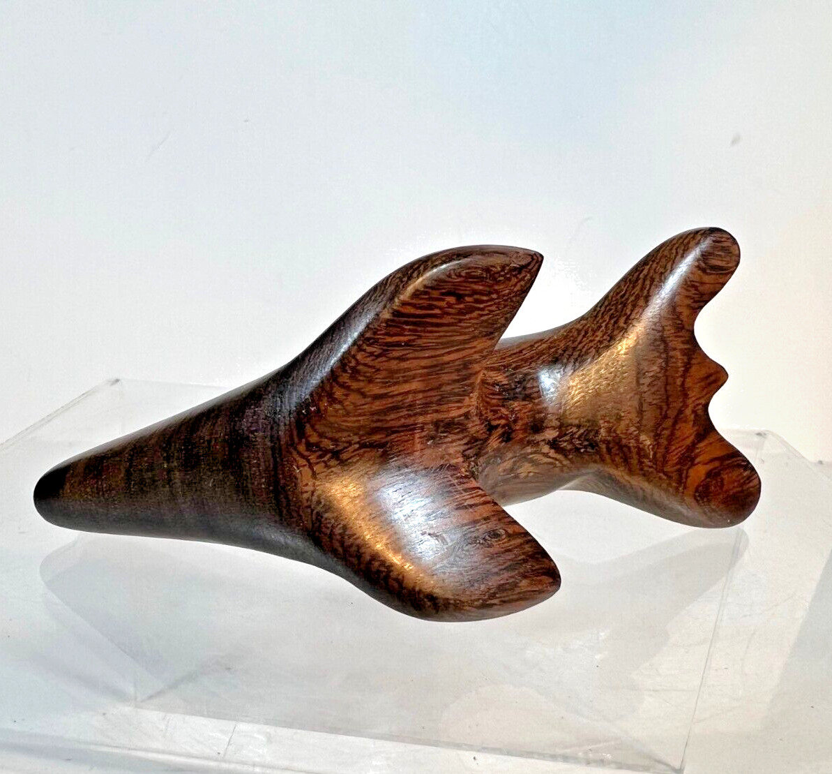 Carved Ironwood Seal Figurine measures 4 in. long