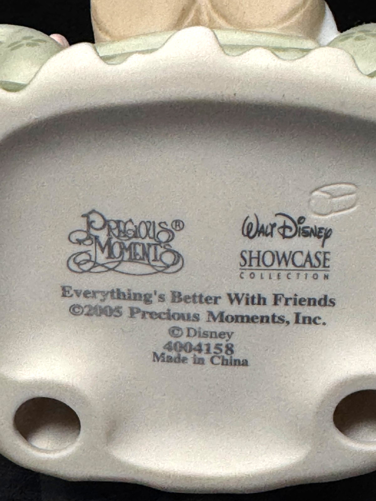 Precious Moments Disney Pooh Figurine Everything’s Better With A Friends 2005