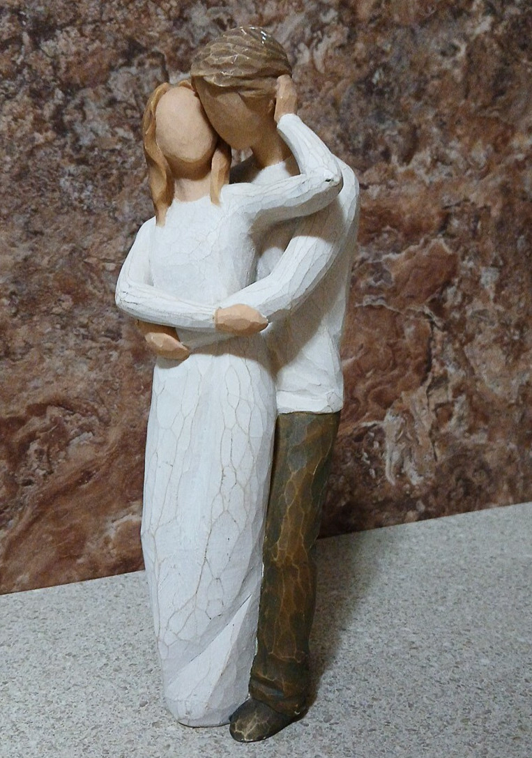 2011 Willow Tree by Susan Lordi “Together” Sculpted Figurine 9″