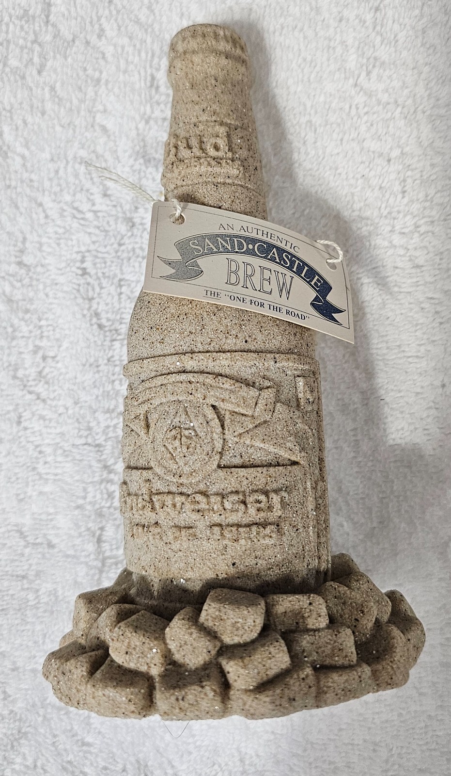 Budweiser Statue Beer – Authentic Sand Castle Brew – THE “One For The Road” NWT