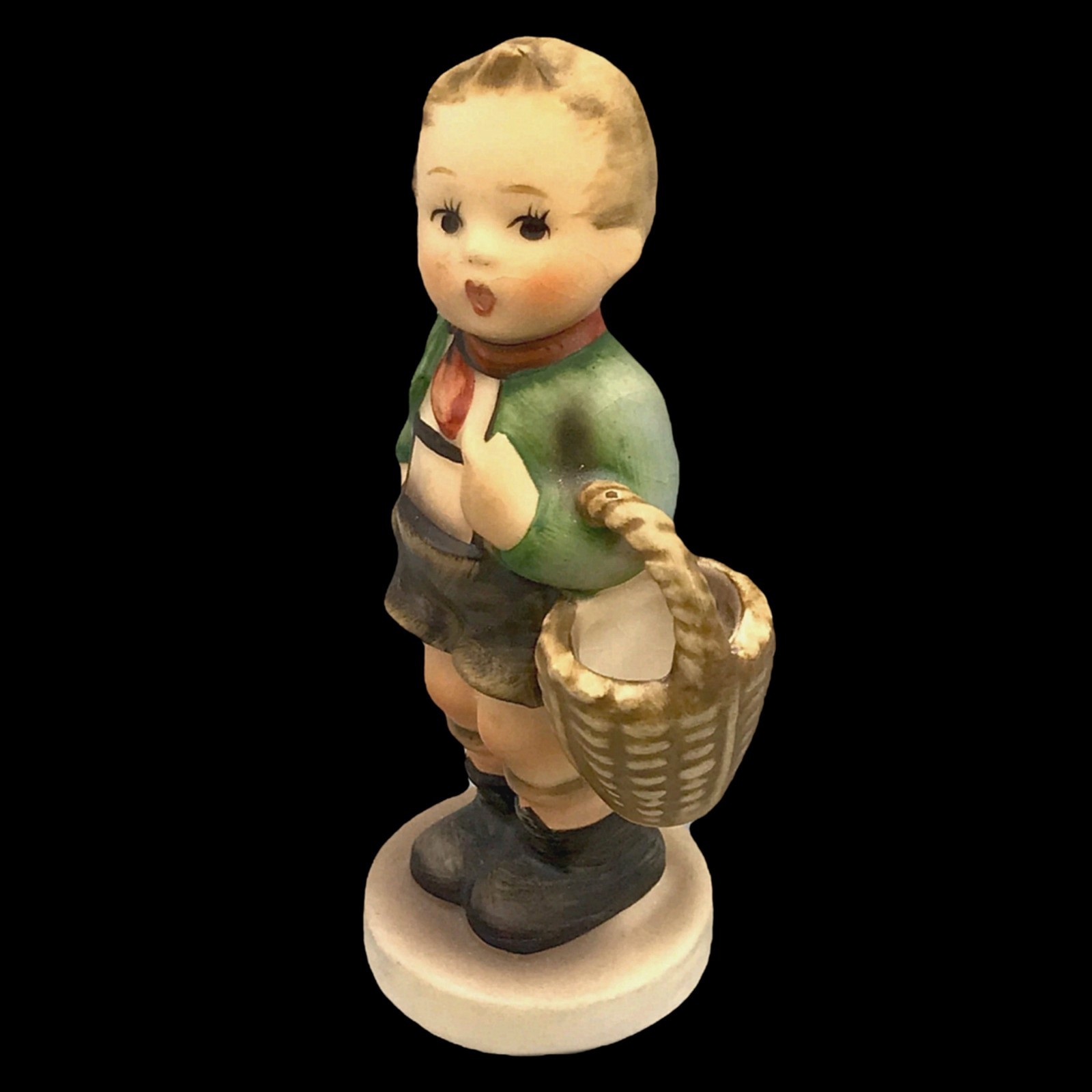 Hummel Goebel Village Boy 513/0 West Germany 10 cm 4″ tall TMK 3