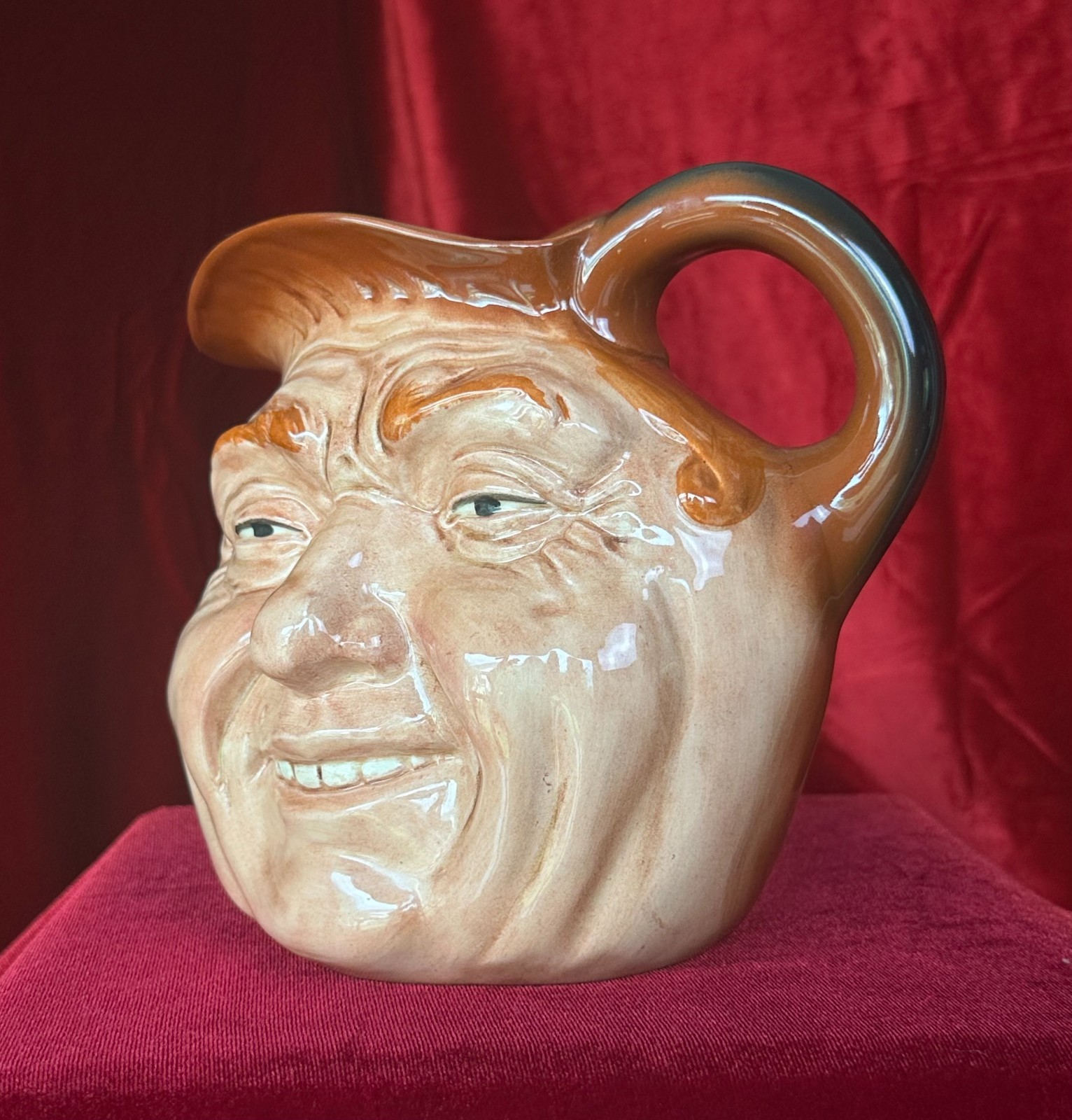 Royal Doulton John Barleycorn LG Jug D5327 Signed – Michael Doulton Ltd Ed 7,500