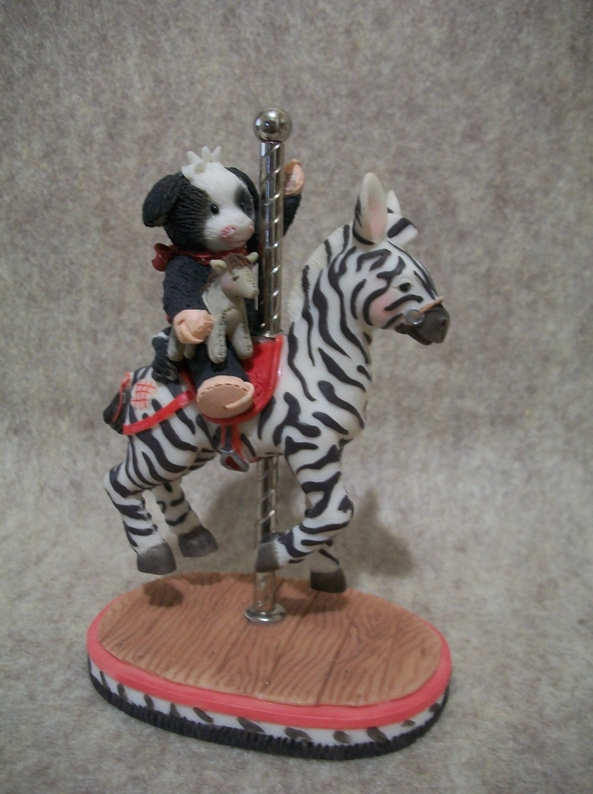You’ve Really Earned Your Stripes – Carousel – Mary Moo Moo Cow Figurine