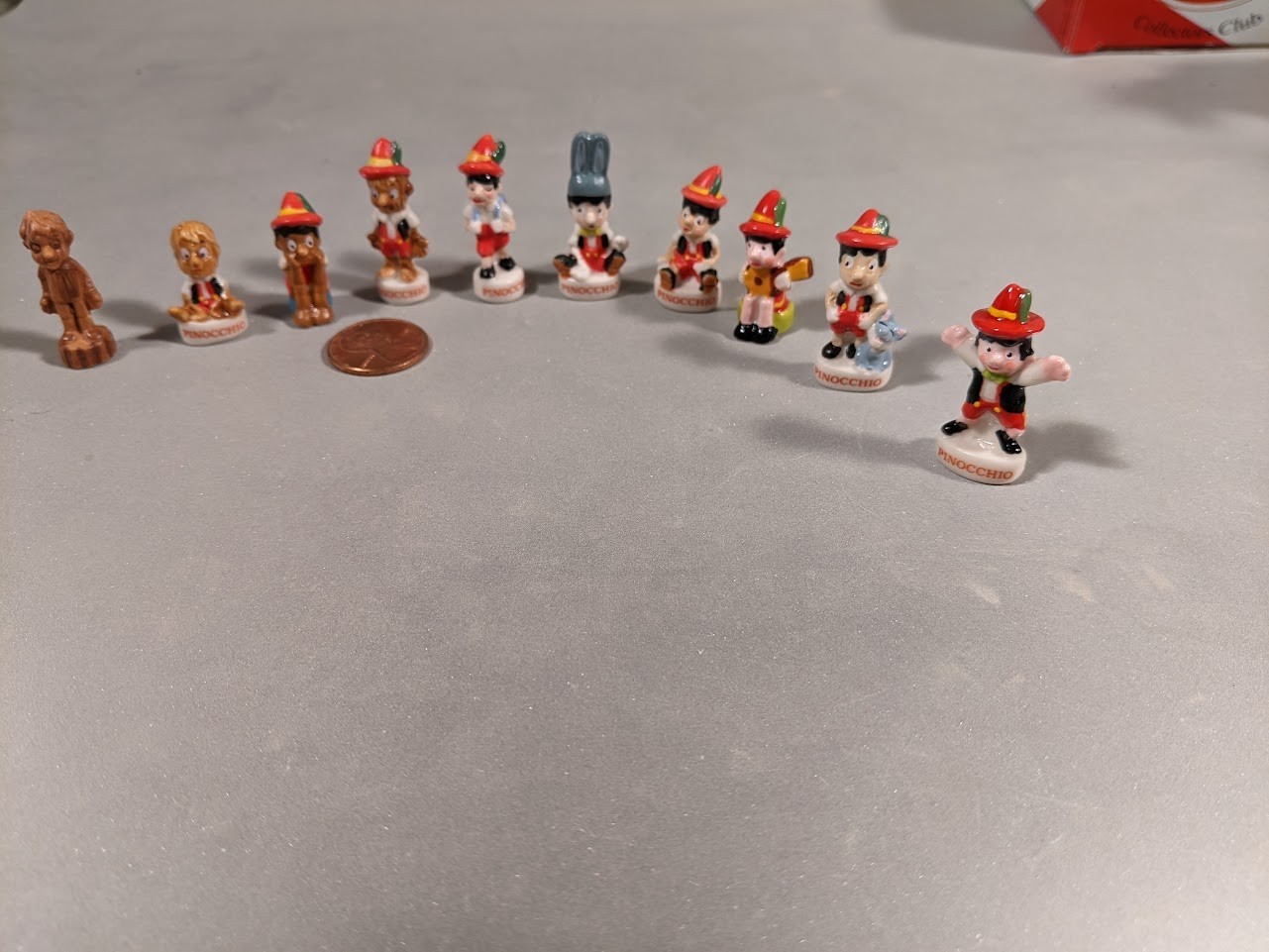 Pinocchio French Feves Figures Ephipany Cake