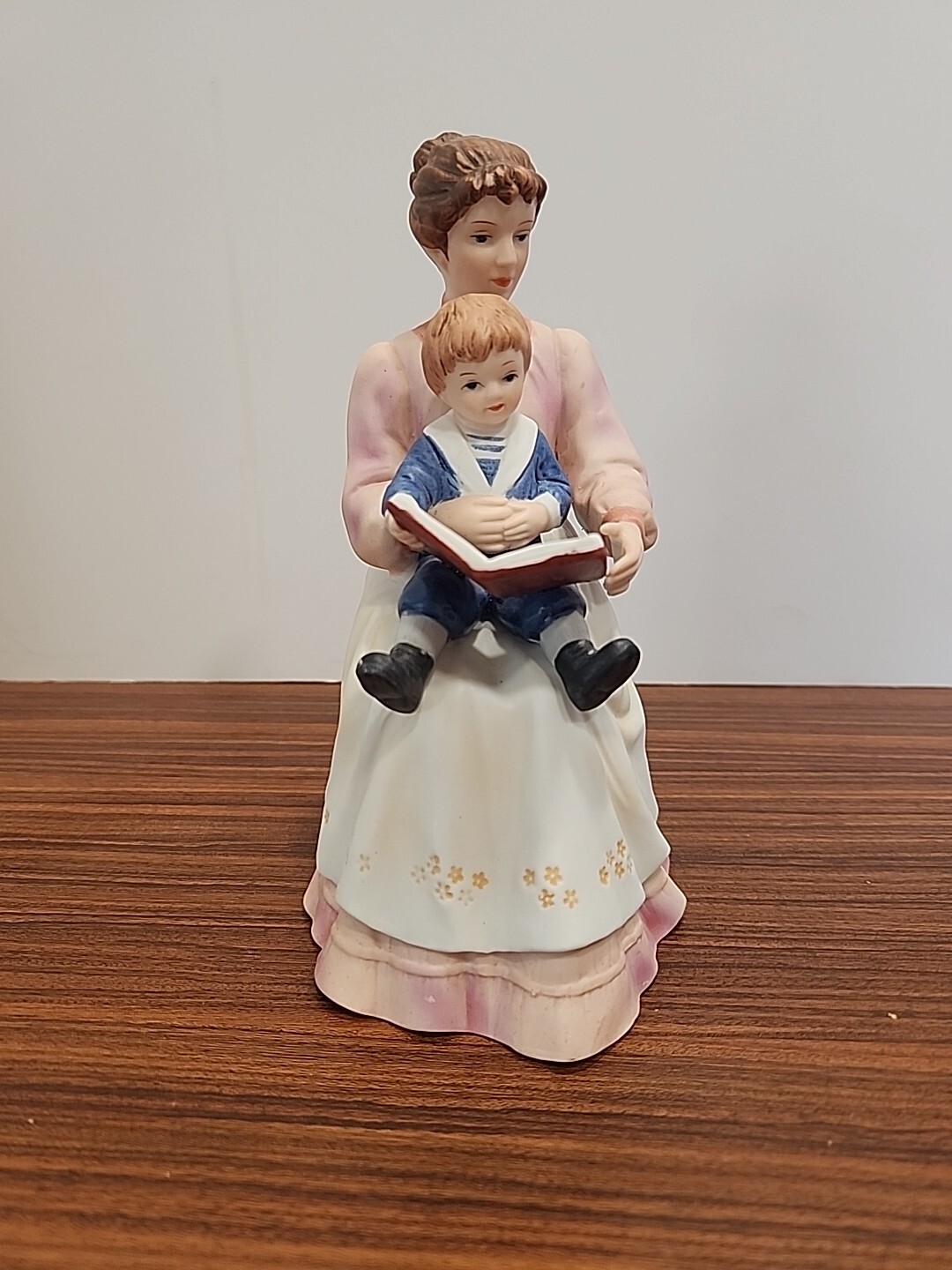 Home Interior #8858 Story Time Mother Reading to Small Boy Child Figurine