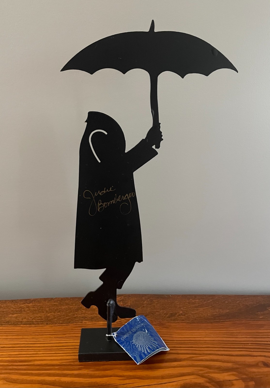 Collectible Judie Bomberger Cirque du Soleil Quidam Headless Man Metal Sculpture
