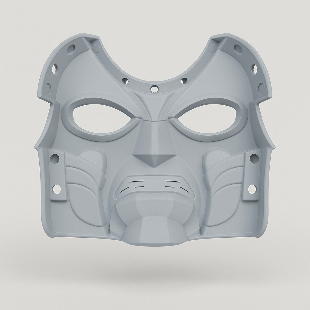 Dr Doom Marvel MCU Helmet 3d Print-Magenetic Removable