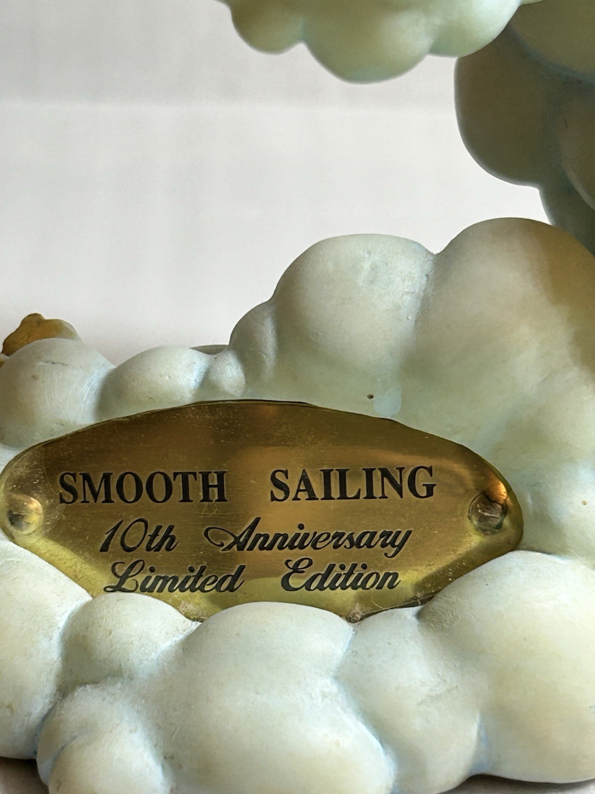 Dreamsicles Smooth Sailing Limited Edition Angel Figurine Signed 2000 10in