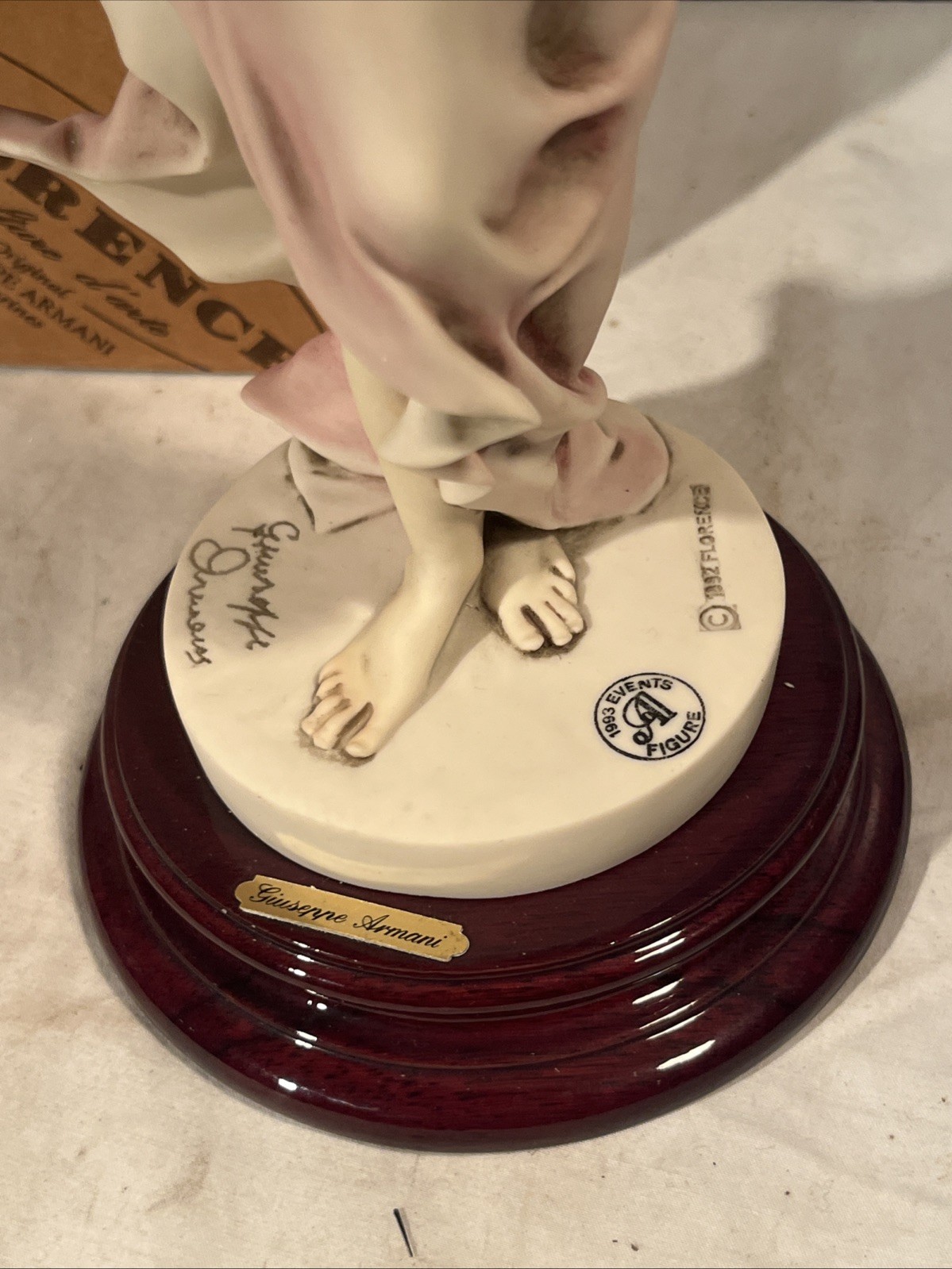 Giuseppe Armani Loving Arms 0880-E Mother & Baby Maternity Italy Art Statue
