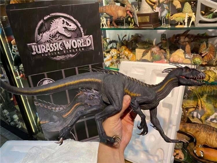 WANGLONGTANG 1/15 Indoraptor Polystone Figure Model Painted Statue In Stock