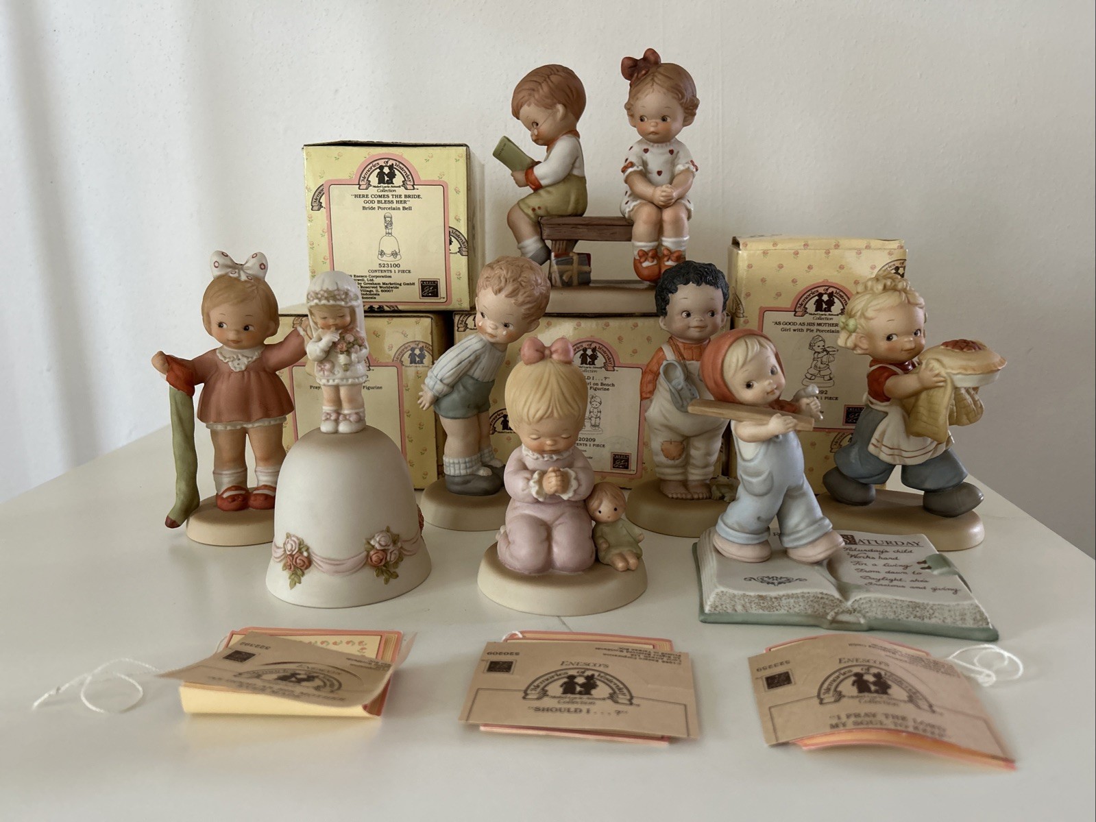 Memories Of Yesterday Figurines Lot Of 8