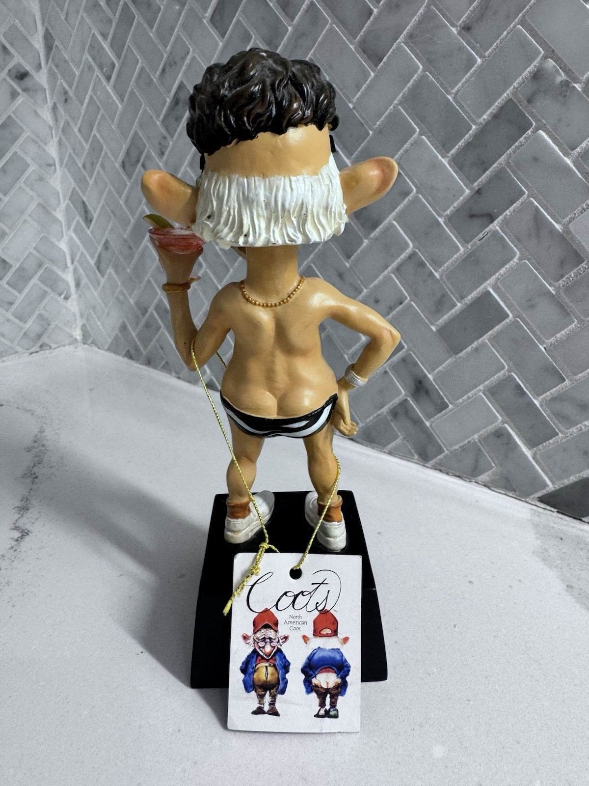 Westland Giftware Coots Bobblehead “Magnificent” Senior Citizen 12651 EUC w/ Tag