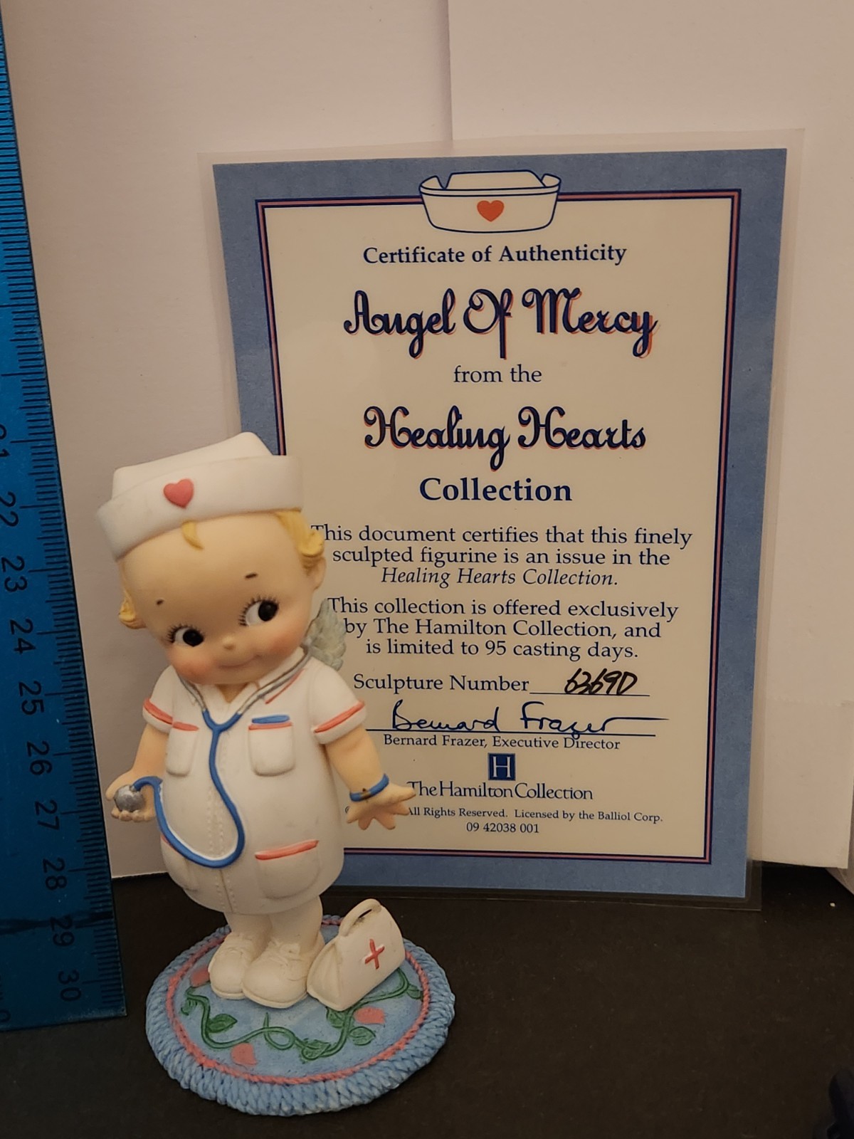 Angel Of Mercy Healing Hearts Collection KEWPIE 4″ Nurse Figurine 6031A