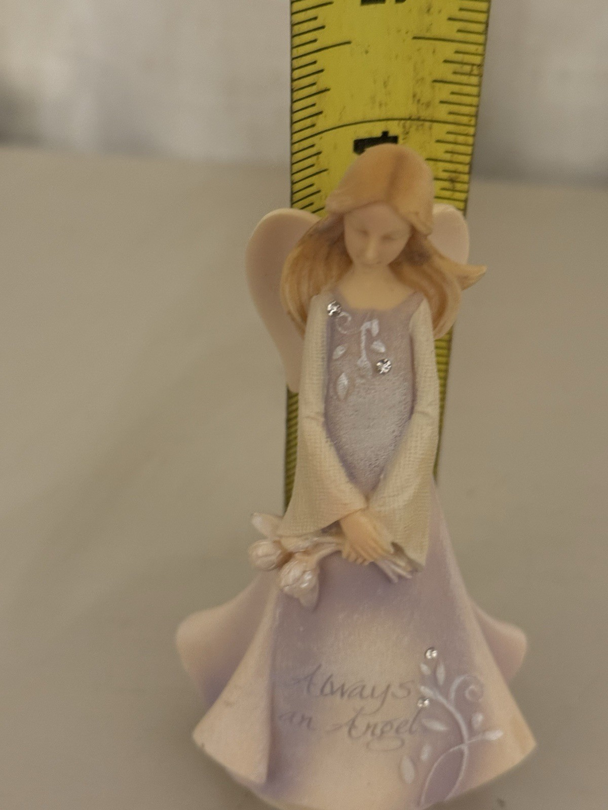 Foundations by Enesco Angel Figurine with Flowers Bouquet #4025647 by Karen Hahn