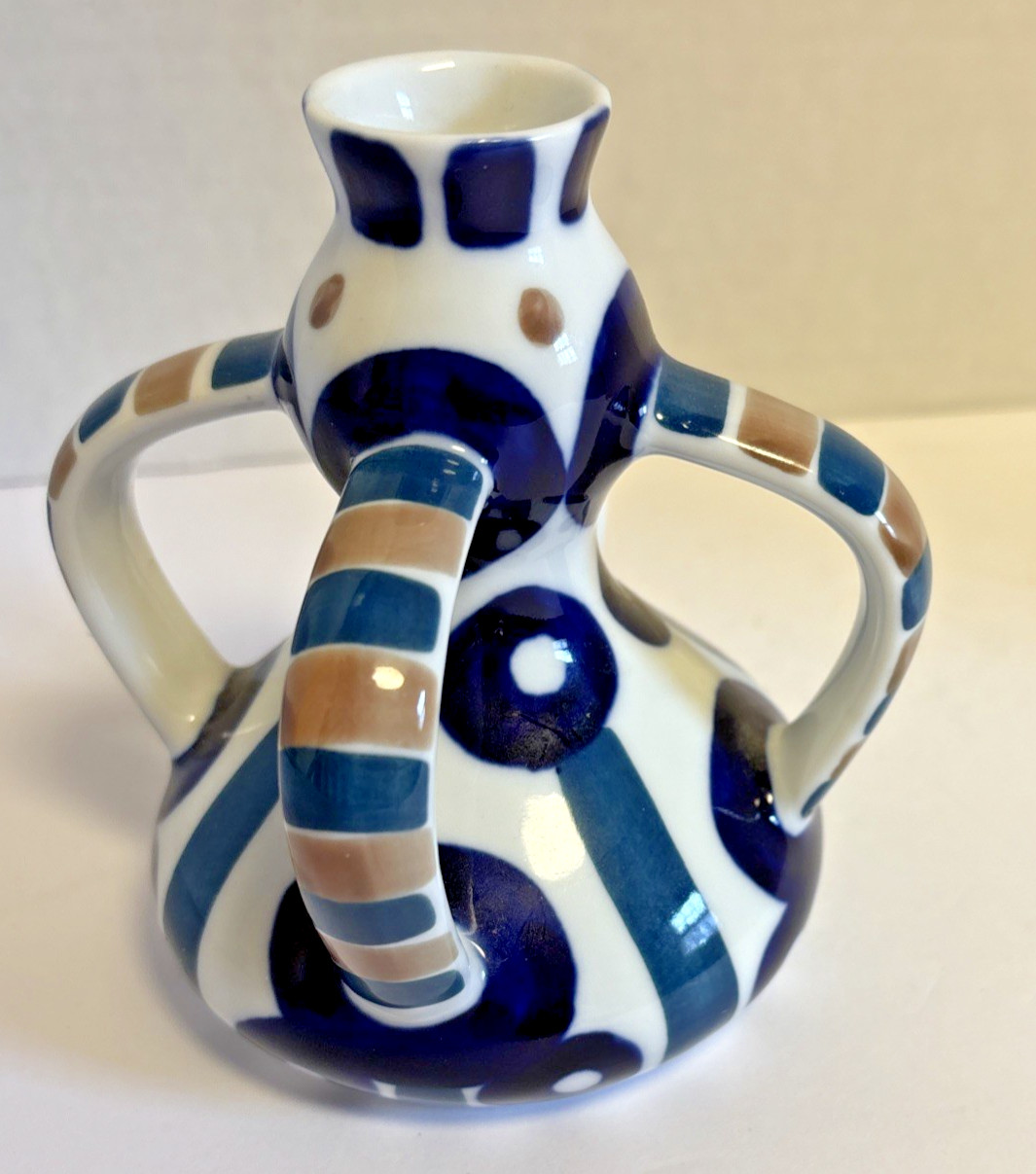 Sargadelos Modernist Art Porcelain Abstract Sculpture Made in Spain
