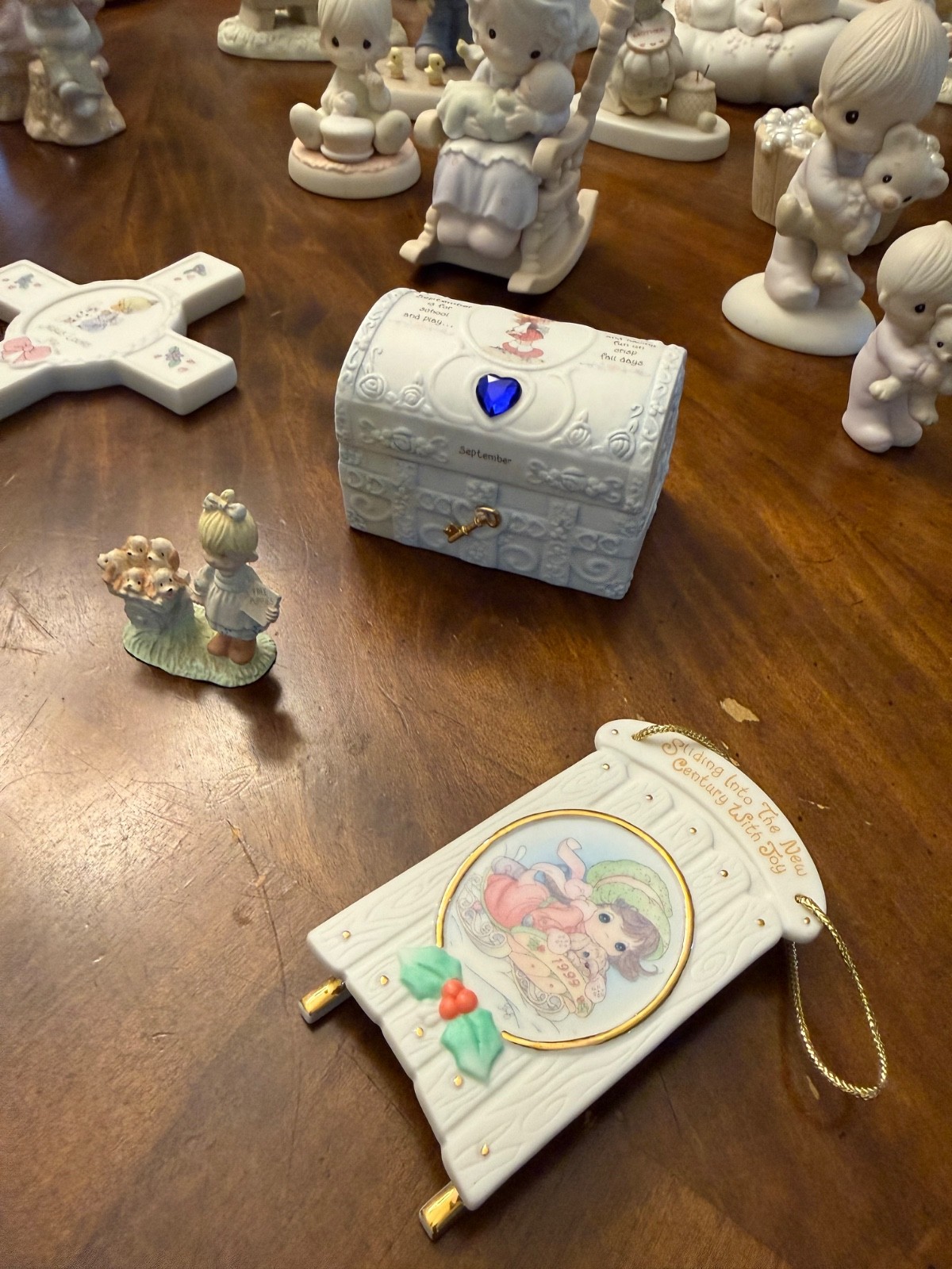 precious moments figurines entire lot cookie jar limited editions pewter