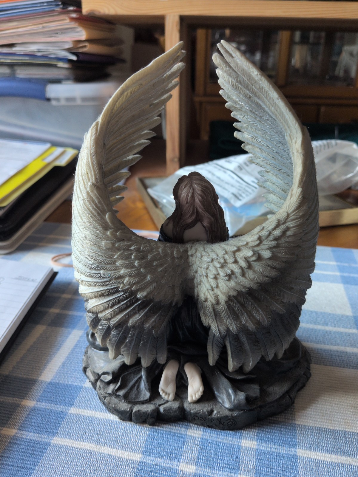 Prayer for the Fallen Angel Anne Stokes Gothic Witchy Dark Fantasy Mythical Art