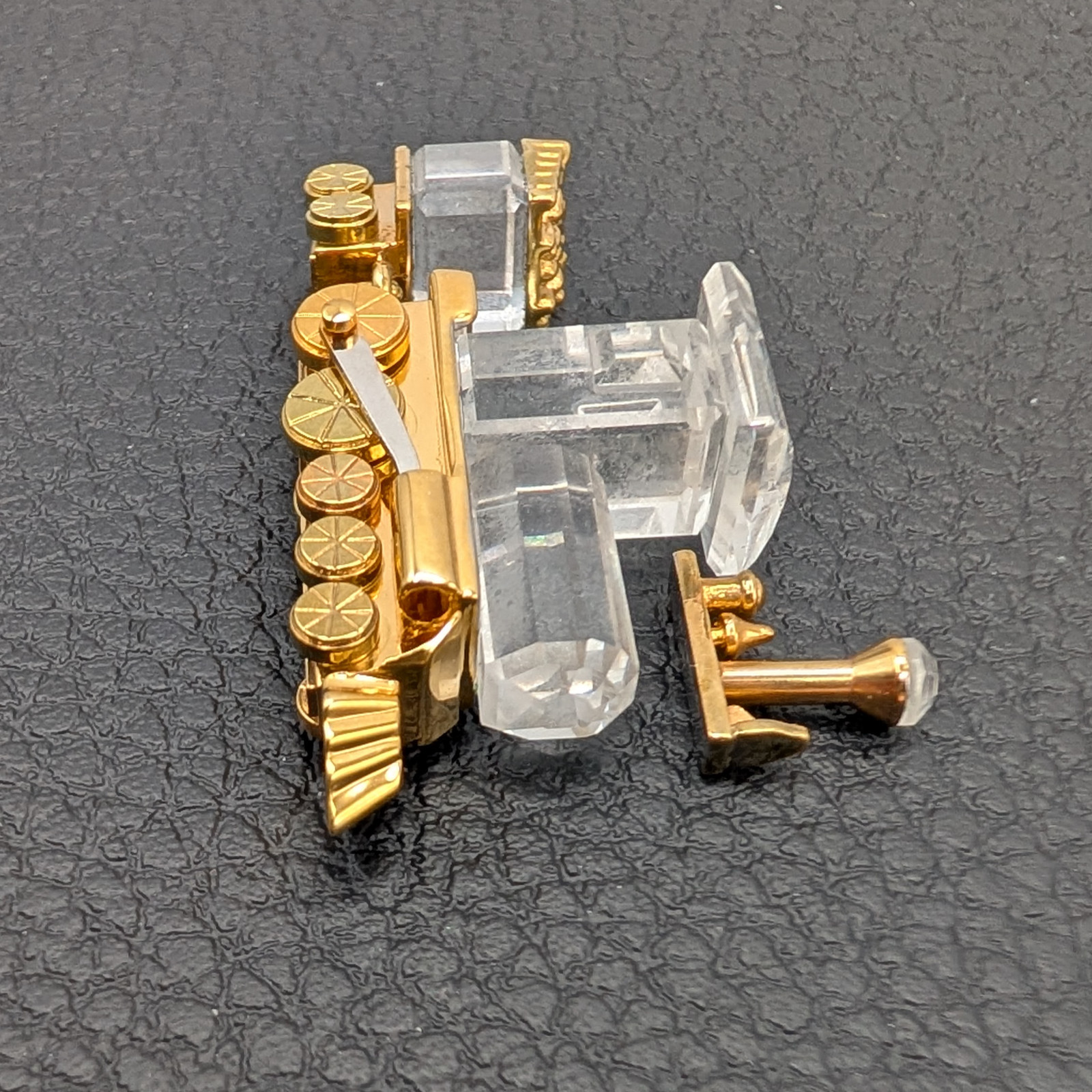 Swarovski Crystal Memories 9460 000 078 Toy Train & Tender Cart 209454 Retired