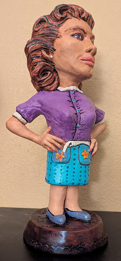 Retro 17″ Trixie Statue! Esco like Character Statue by Marko!