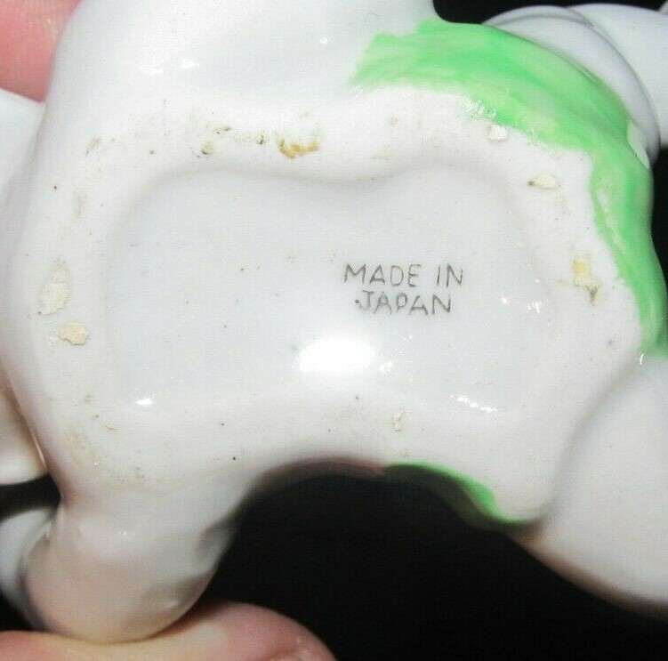 Kewpie Figurine Porcelain Bisque Made in Japan Boxing Baby Down Nursery Room