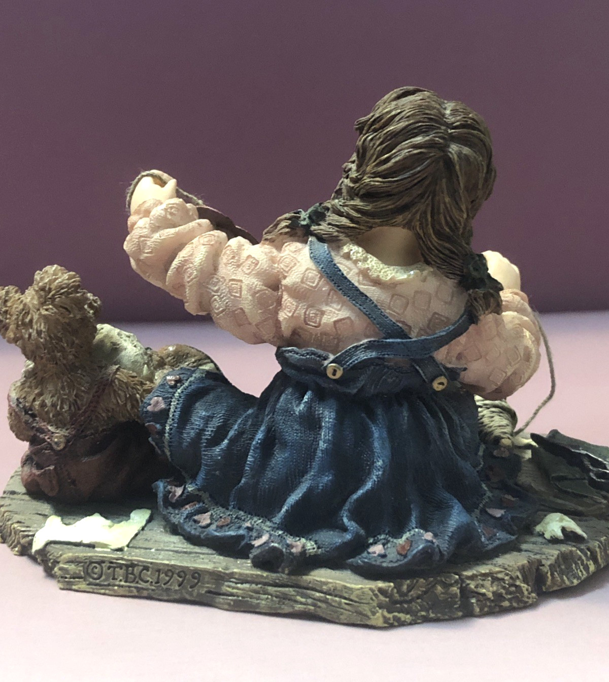Yesterdays Child PAPER HEARTS Susan Figurine Boyds Dollstone Collection 3556 Box