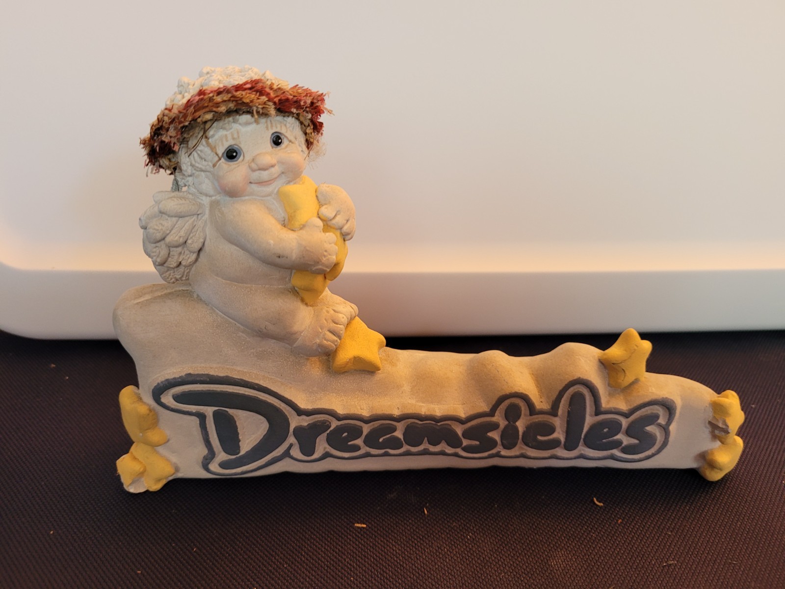 Dreamsicles Logo Banner DC003 Signed Figurine Display Piece