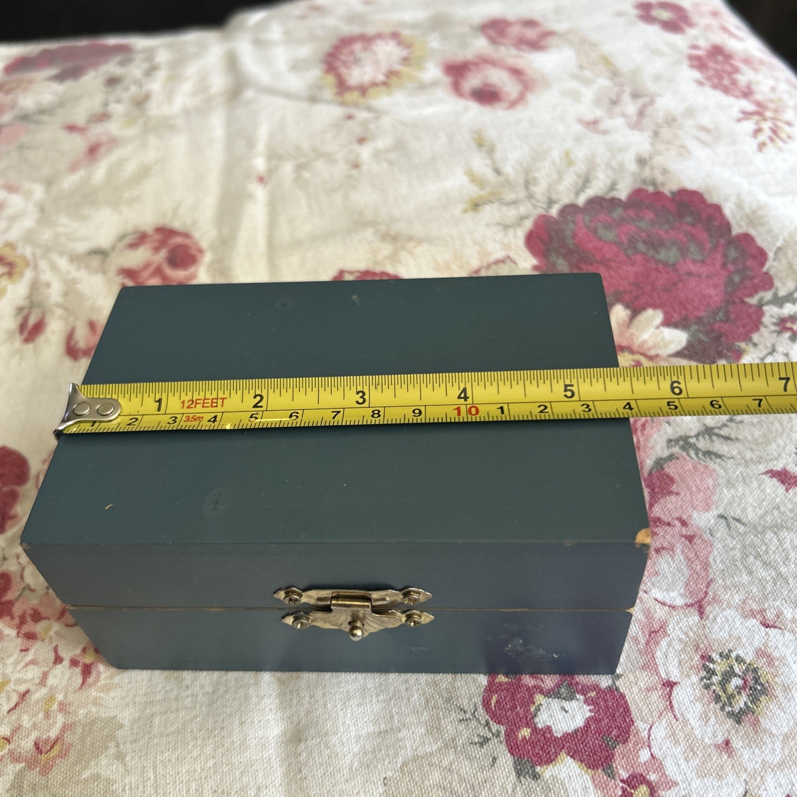 Vtg Tender Heart Treasures Miniature Box 1993 Cottagecore Country