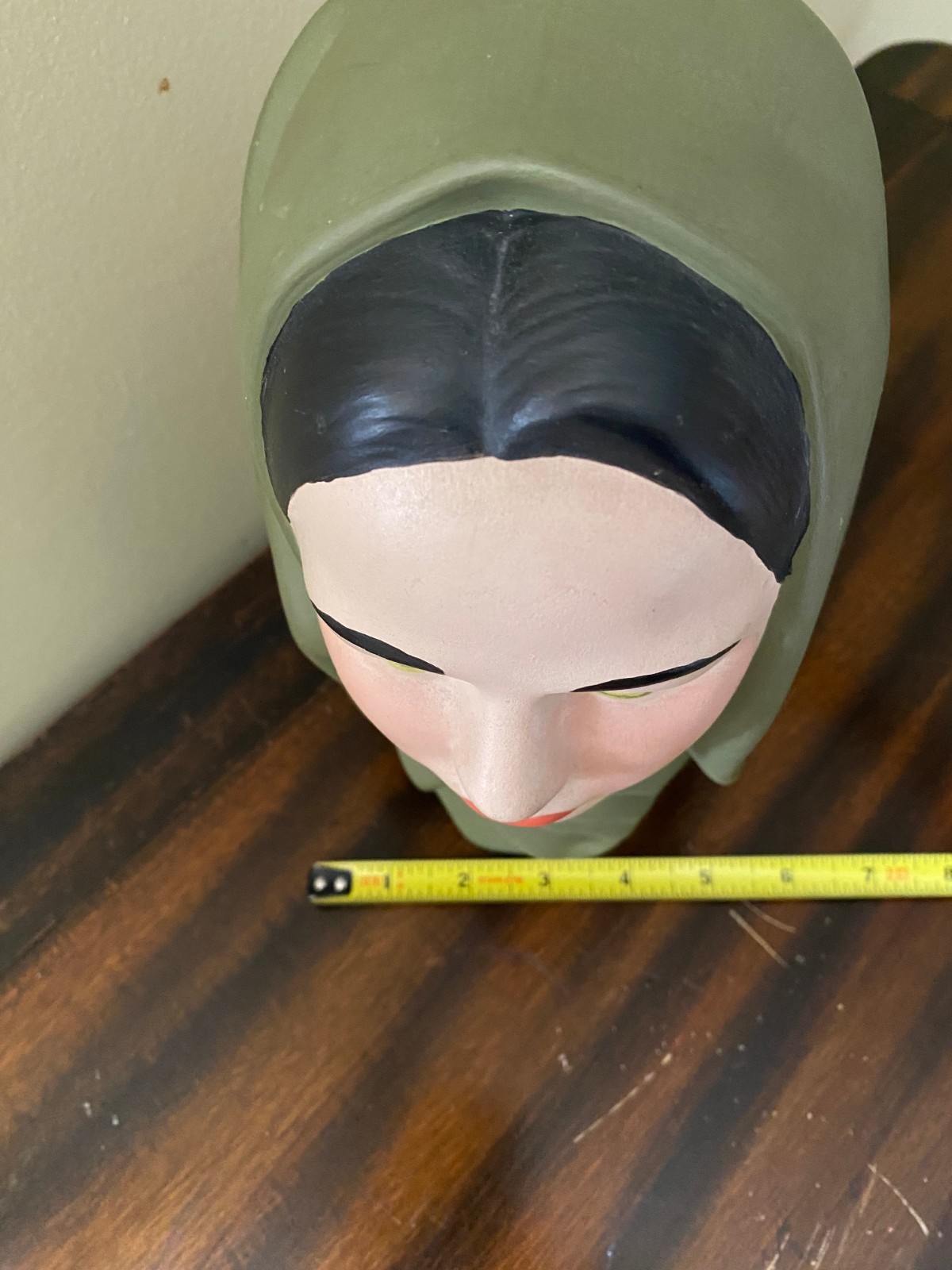 Ceramic figure head