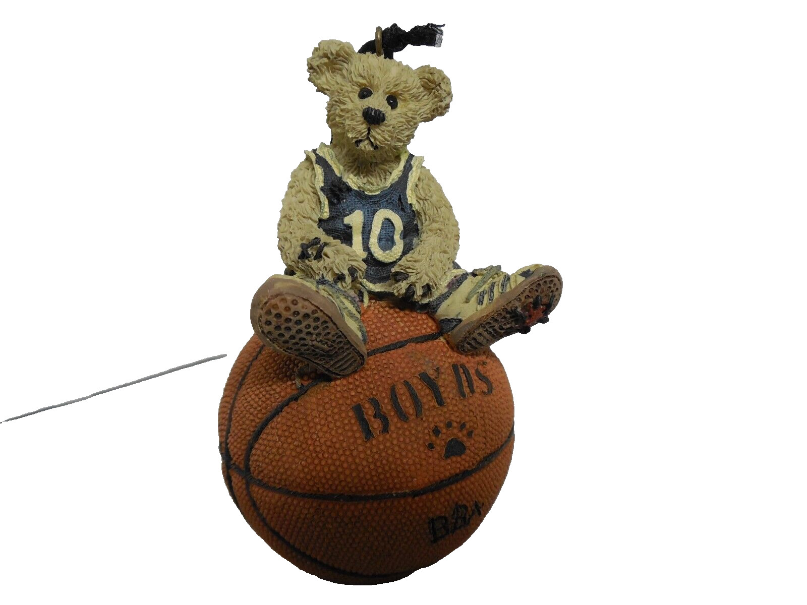 VTG Christmas Ornament Boyds Bears Basketball Larry Nothin But Net 25706 12E/673