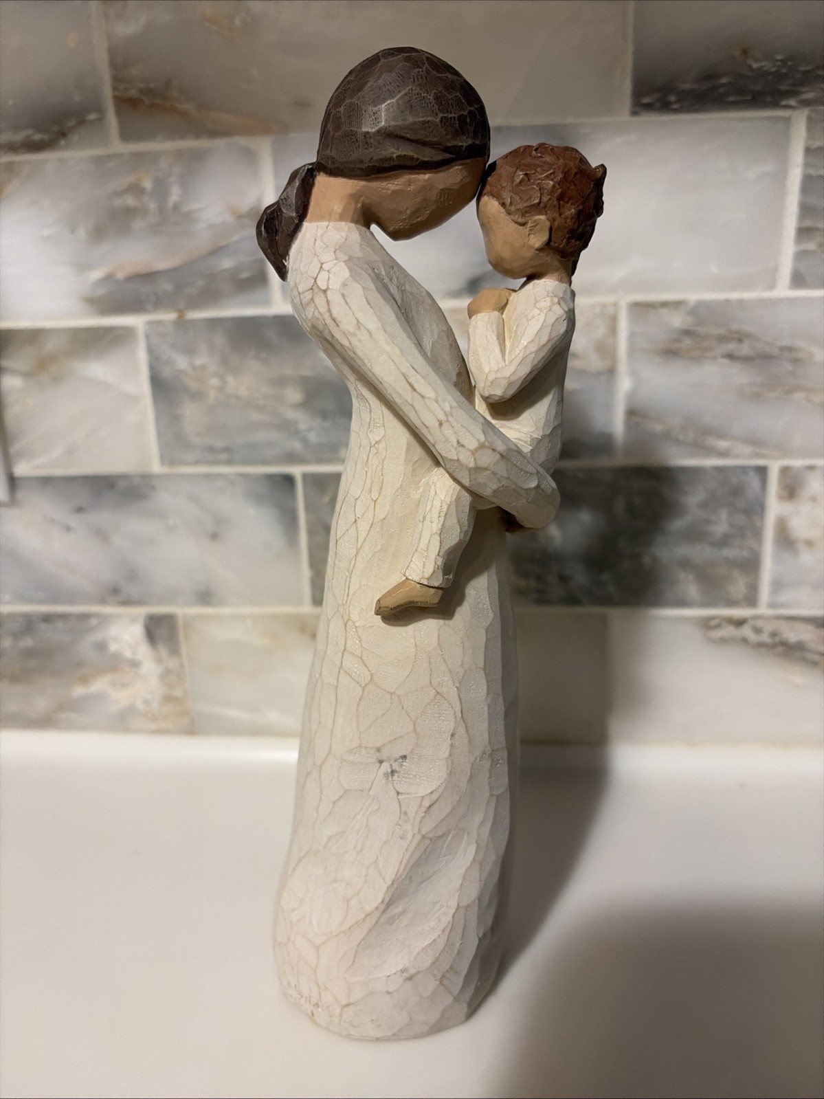 Willow Tree Demdaco Tenderness Figurine 8.5″ Susan Lordi 2001 Mother Child